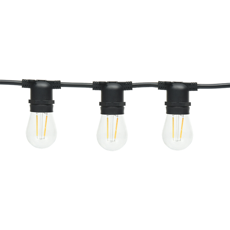 Zintegrowana lampa sznurkowa z płaską główką