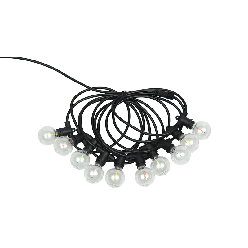 G40 Ball Bubble E12 Spiralne usta Kolorowe dekoracyjne oświetlenie girlandowe LED